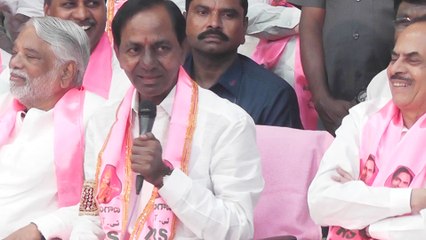 KCR Press Meet : KCR Satirical Comments On Chandrababu Naidu | Oneindia Telugu