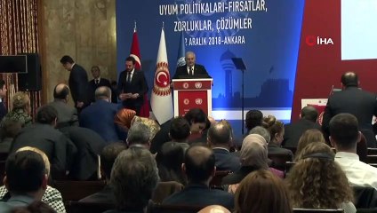 TBMM Başkanı Yıldırım,  “Fırsatlar, Zorluklar, Çözümler” konulu TBMM-BM ortak sempozyumuna katıldı