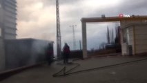 Siirt'te Trafoda Çıkan Yangın Site Sakinlerini Korkuttu