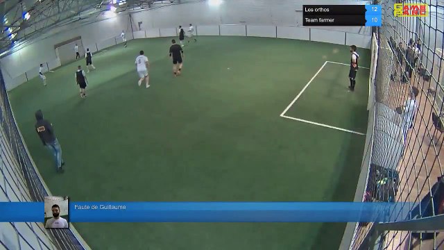 Faute de Guillaume - Les orthos Vs Team farmer - 11/12/18 20:00 - Ligue A - Poitiers Game Parc