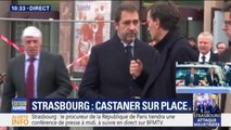 Strasbourg: Christophe Castaner s'est rendu auprès des familles