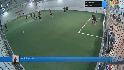 But de Gregory (6-4) - Les Mécanos Vs Soyeux FC - 11/12/18 21:00 - LIGUE 4 - Poitiers Game Parc