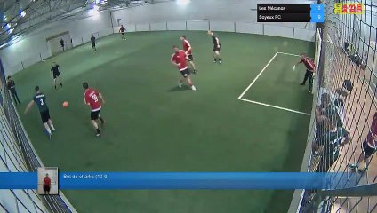 But de charlie (10-9) - Les Mécanos Vs Soyeux FC - 11/12/18 21:00 - LIGUE 4 - Poitiers Game Parc