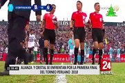 Descentralizado 2018: Sporting Cristal y Alianza Lima se enfrentan por la primera final