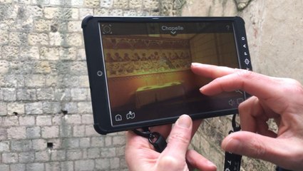 VIDEO Loches - Visite virtuelle du donjon (3/3) : la chapelle du comte Foulques Nerra