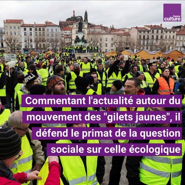 Frédéric Worms : la question sociale doit passer avant la question écologique