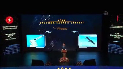 Cumhurbaşkanı Erdoğan: 'Özel sektörümüz çıktı ortaya, insansız hava aracını da silahlı insansız hava aracını da yaptı' - ANKARA