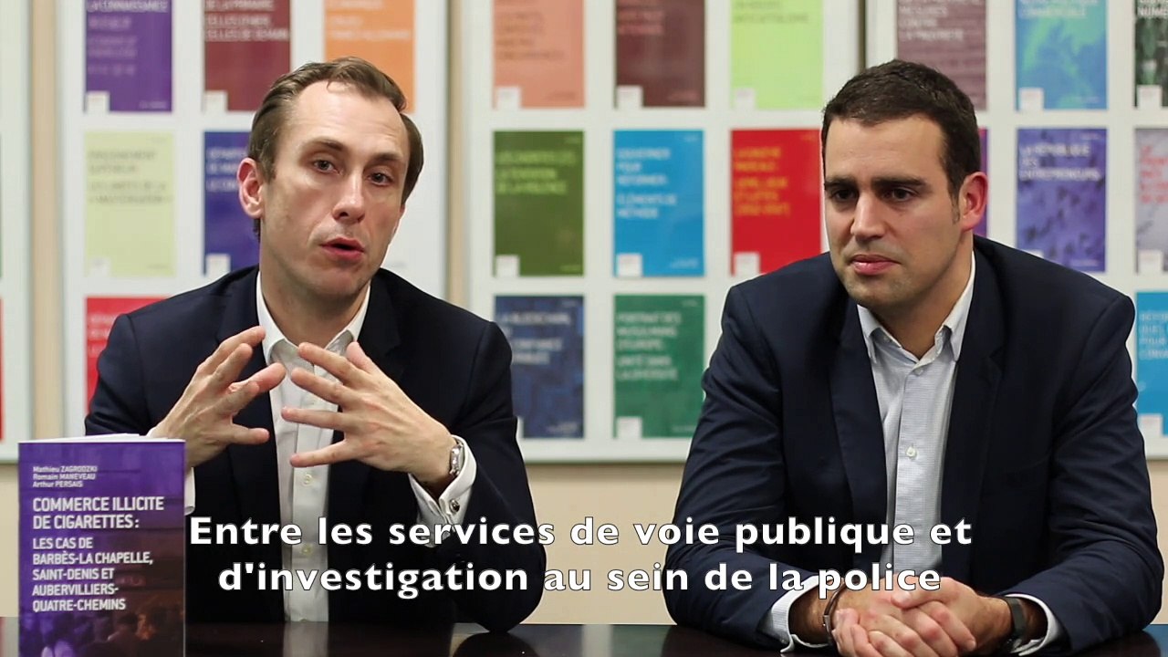 Présentation "Commerce illicite de cigarettes: les cas de Barbès - La Chapelle, Saint-Denis et Aubervilliers - QuatreChemins" par Mathieu Zagrodzki, Romain Maneveau