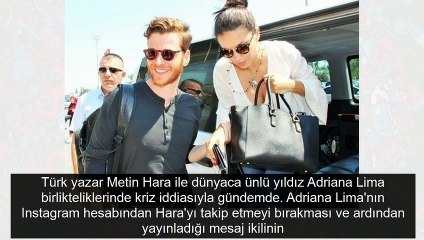 Adriana Lima Metin Hara aşkında ilk kriz! Fena laf soktu