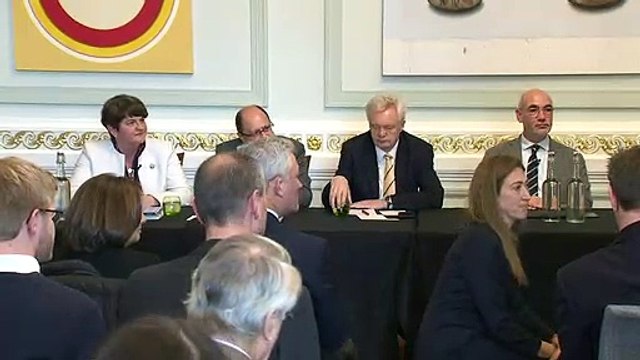 David Davis says there must be a Brexit negotiations reset