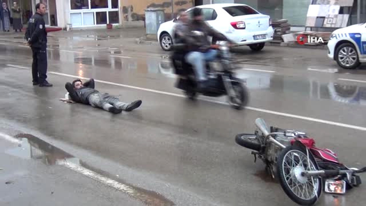 Ambulansı Böyle Bekledi
