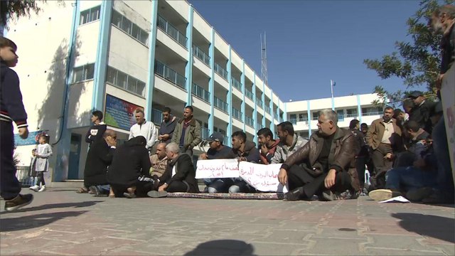 مدارس الأونروا تؤوي أصحاب المنازل المدمرة بغزة