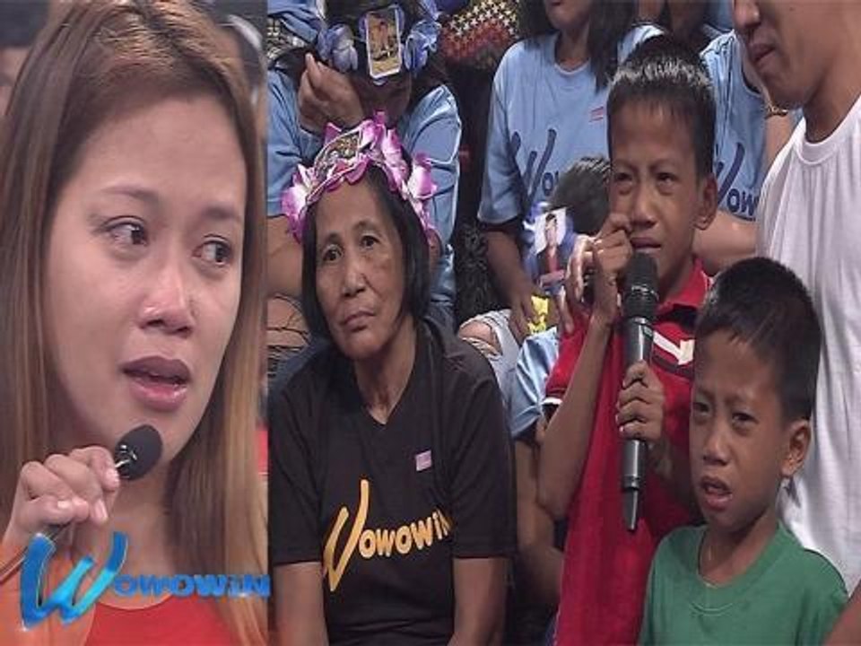 Wowowin: OFW na ina, pinipigilang umalis ng mga anak