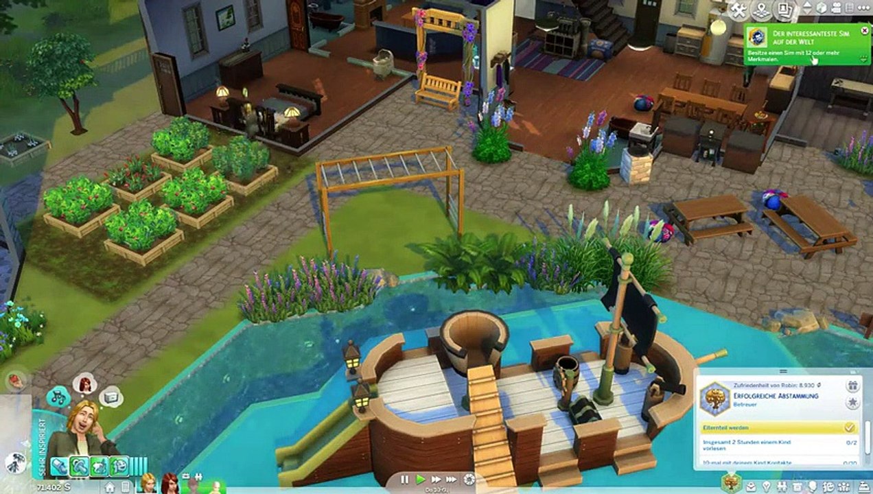 ASMR - Sims 4 - Insel-Familie #14 - deutsch - Ein Mädchen namens Mira