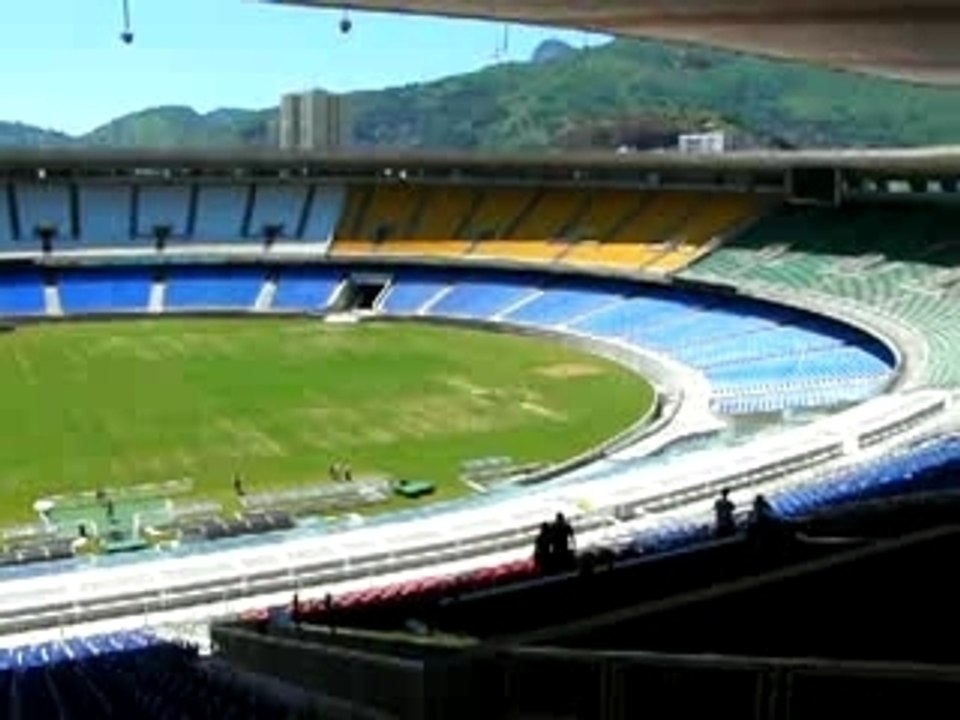 Visite du stade des Maracanas