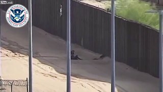 Teens badly hurt after falling from U.S-Mexico border wall