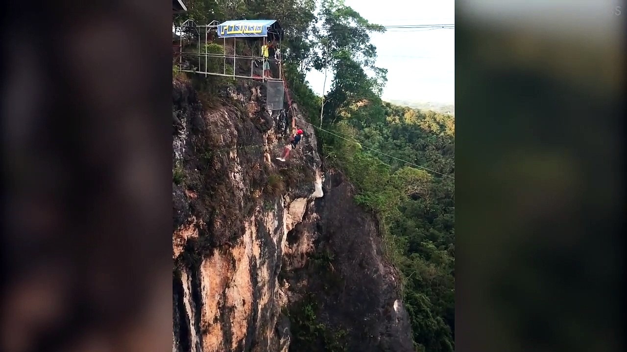 Don't Look Down... Extreme Bungee Jumping