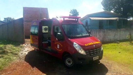 Homem sofre queda em obra no Floresta