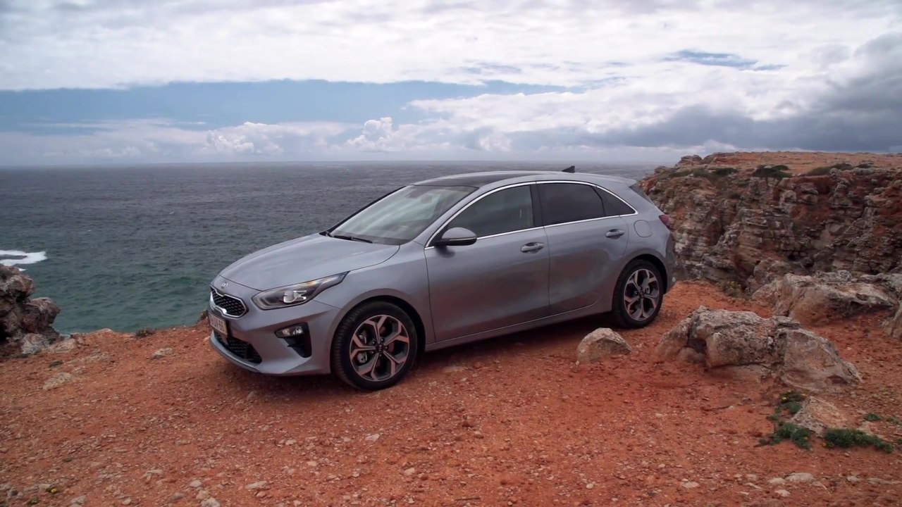 Kia Ceed Exterior Design In Lunar Silver Video Dailymotion