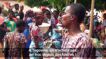 A Togoville, on n'achète pas: on troc depuis des lustres !