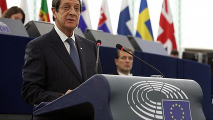Ν.Αναστασιάδης στο Ευρωκοινοβούλιο: Η Ευρώπη έχει καθήκον να συμβάλει στην επίλυση του Κυπριακού
