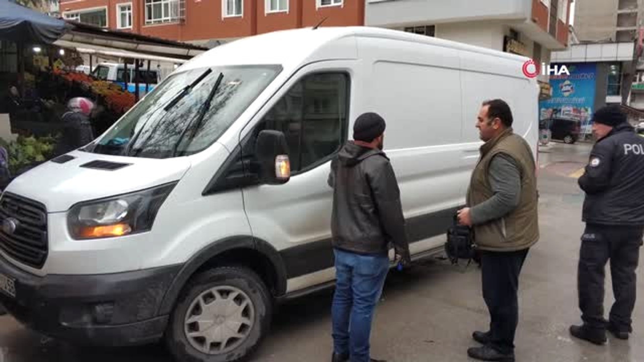 Yaşlı Adama Çarpıp "Ben Çarpmadım" Diyen Sürücüyü Güvenlik Kamerası Ele Verdi