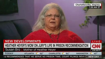 Heather Heyer's Mother Reacts To Life Sentence For Daughter's Killer In Charlottesville Car Attack