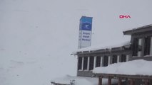 Erciyes'te Kar Kalınlığı 25 Santime Ulaştı