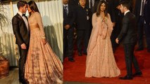 Isha Ambani Wedding: Priyanka Chopra stuns in a pastel style lehenga | Boldsky