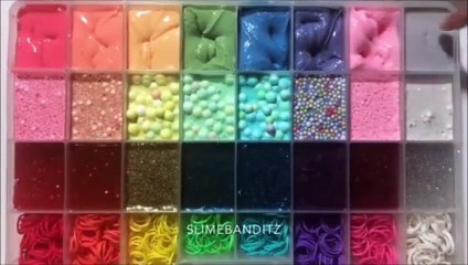 액체괴물 ASMR 액괴 모은 상자를 오픈 !! 하나씩 누르고 만져보기 !!!