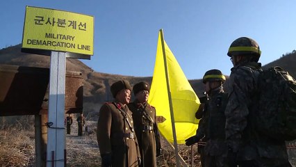 الكوريتان تتحققان من إزالة مراكزهما الحدودية في المنطقة المنزوعة السلاح
