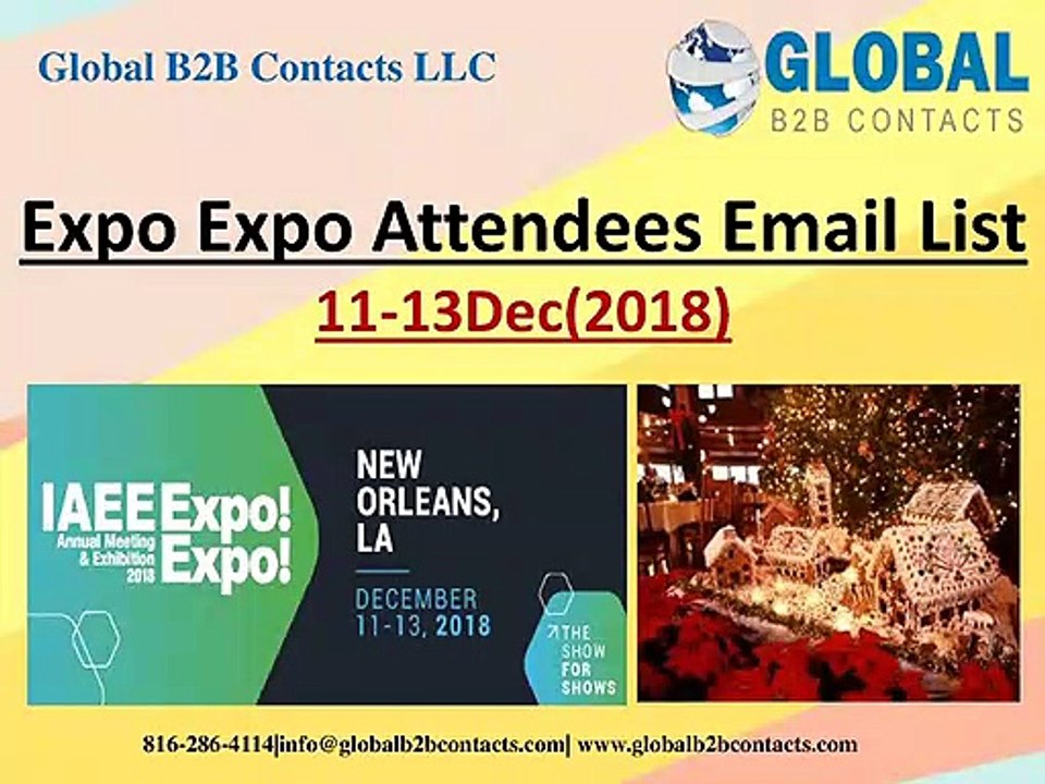 Expo Expo Attendees Email List