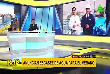 Instan al uso racional de agua ante probable escasez durante el verano