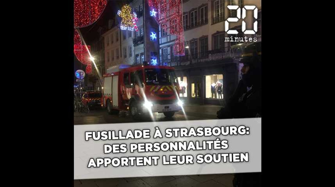 Fusillade à Strasbourg: Les politiques apportent leur soutien aux victimes