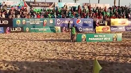 حزن وبكاء في خسارة منتخب الشاطئية وعدم التأهل للمونديال