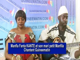 Les griots Manfila Fanta Kanté et son  mari petit Manfila
