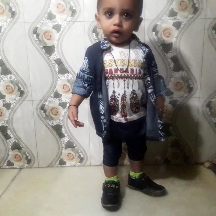 Little boy learning a lesson