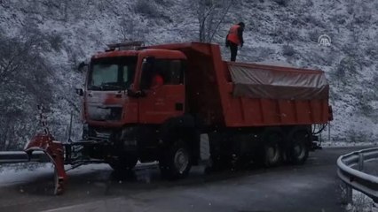 Bolu Dağı'nda Yoğun Kar Yağışı - Bolu