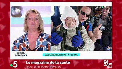 Elle s'envoie en l'air à 102 ans !