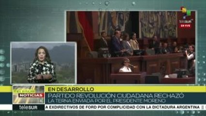 AN elige a Otto Sonnenholzner como el nuevo vicepresidente ecuatoriano