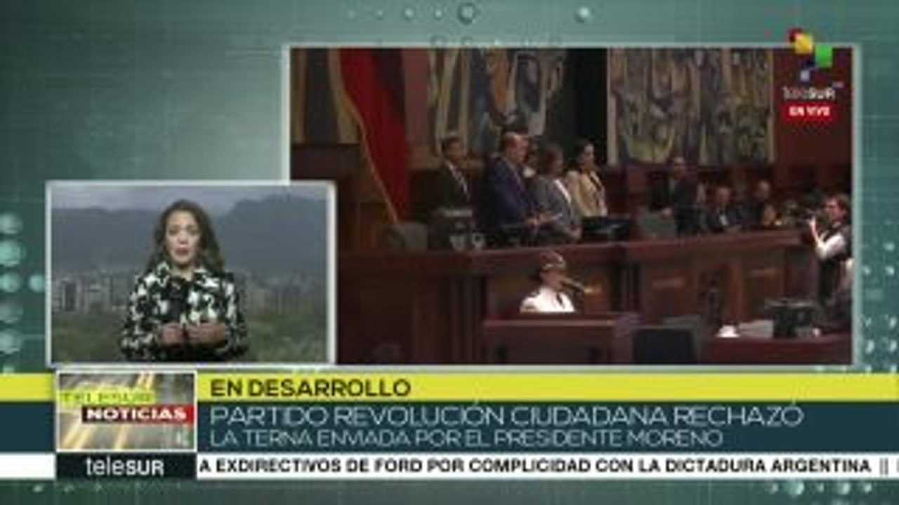 AN elige a Otto Sonnenholzner como el nuevo vicepresidente ecuatoriano