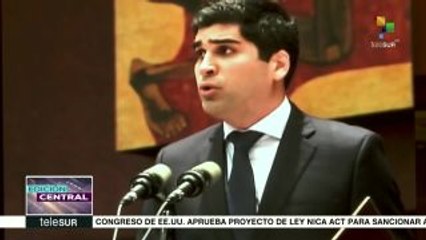 Ecuador: Otto Sonnenhozner es el nuevo vicepresidente del país