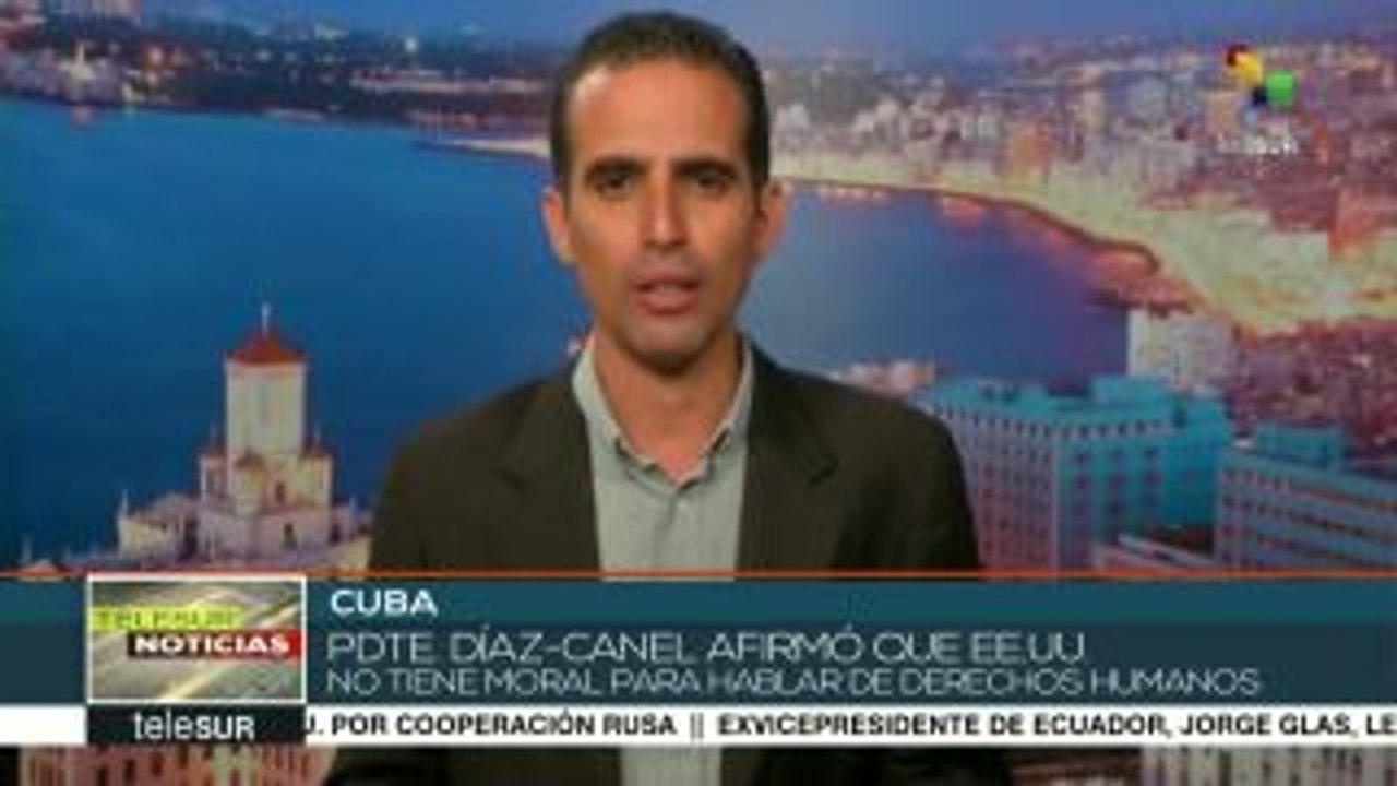 Díaz- Canel: Discurso de EE.UU. sobre DD.HH. es hipócrita