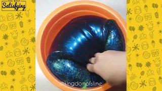 Most Satisfying Crunchy Slime 2018   21
