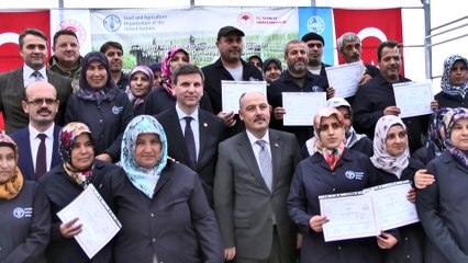 Seracılık eğitimi alan Suriyelilere sertifika - OSMANİYE