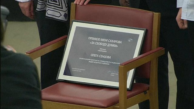 Сахаровская премия для Олега Сенцова