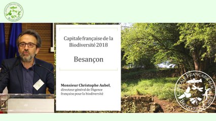 8 - Remise du trophée à la ville de Besançon