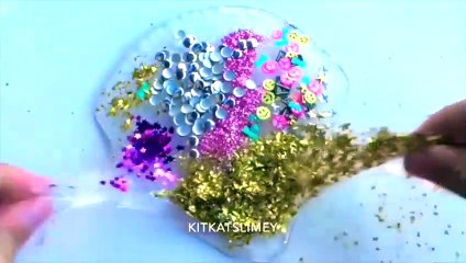 The Most Satisfying Glitter Slime Mixing #339