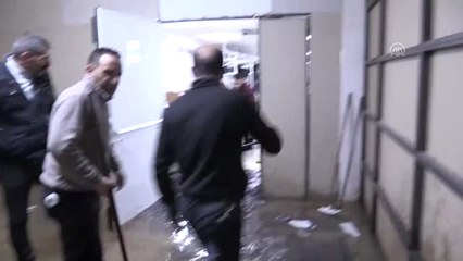 Şiddetli Yağış - Tekstil Fabrikasını Su Bastı