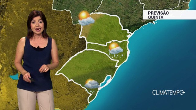 Previsão Sul – Alerta de temporais e granizo